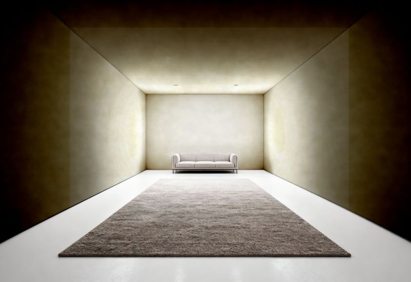 Raum mit starken Farbabstufungen